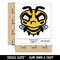 Cute Bee Mad Grumpy Waterproof Vinyl Phone Tablet Laptop Water Bottle Sticker Set - 5 Pack